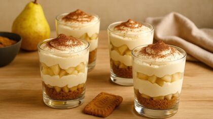 tiramisu poire mascarpone