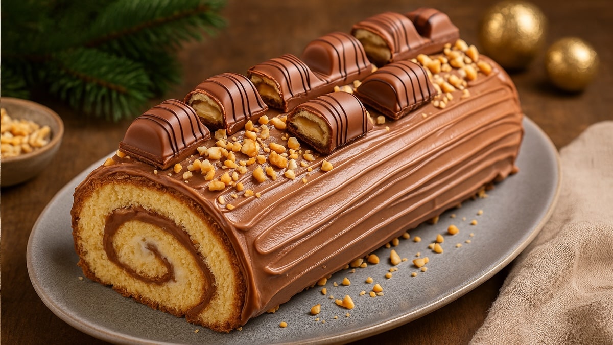 Bûche Kinder Bueno