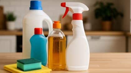 produits d'entretien